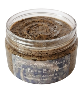 Coffee Butter Body Scrub Christina's Health and Beauty