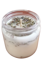 Natural Candle Lavender Blossom Christina's Health and Beauty