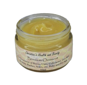 Beeswax Ointment 50ml – Christina's Health and Beauty